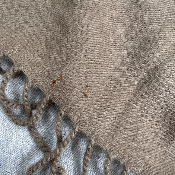 Vintage Lanificio 100% baby alpaca wool neck scarf made in Peru - Picture 3 of 7